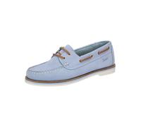 SIOUX Mocassin 'Nakimba-700' bleu clair, Taille 36