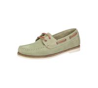 SIOUX Mocassin 'Nakimba-700' marron / cognac / vert / vert pastel, Taille 37