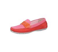 SIOUX Mocassin orange / rose / rouge, Taille 43