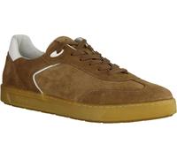Sioux Tedroso 708 Chaussures pour hommes, Sneaker, cuir, Oak (brun), semelle intérieure amovible - Chaussures pour hommes Sneaker / chaussures à lacets, marron, cuir (velours)