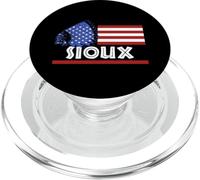 Sioux Tribe Indigenous Pride Drapeau américain américain PopSockets PopGrip pour MagSafe