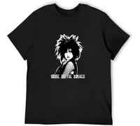 Siouxsie and The Banshees Retro Music Punk 80S T Shirt Casual Round Neck Easy Tops Comfortable Tees Black XL