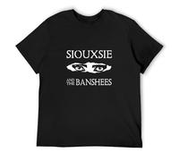 Siouxsie and The Banshees - T Shirt Tee Cotton Unisex Black XL