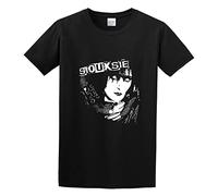 Siouxsie Sioux Siouxsie & The Banshees Punk Rock Music Unisex 100% Cotton Short-Sleeve T-Shirts Black XXXL