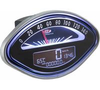 SIP 2.0 Tachymètre/compteur de vitesse numérique LCD 20 fonctions 140 km/h 14.000 tr/min