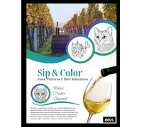 Sip & Color: Paws, Patterns & Pure Relaxation: Relax Create Unwind: Mandala Cat Patters for stress relief, mindfulness, and pure creative joy.