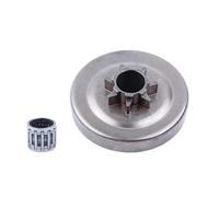 SIPARTS . Cage d'aiguille de tambour d'embrayage droit 325 "-7T pour Jonsered 2145 2150 McCulloch PM5000 Husqvarna 340 345 350 351 353 EPA 445 450 445E 450E 450E Pièces de tronçonneuse