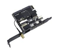 Sipeed NanoKVM Pro Nano 4K KVM over IP, 2 x A53 CPU 1 Go LPDDR4X 32 Go eMMC, 1000M Ethernet POE WiFi 6, pour maintenance de serveur à distance ATX Power Control Batch Management (ATX, ETH WIFI, bande