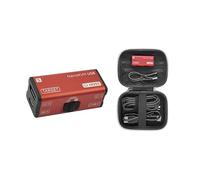 Sipeed NanoKVM-USB Kit de maintenance serveur collaboration multi-périphériques, KVM USB 4K de poche pour SBC serveur, commutateur USB A, capture vidéo 1080P, HDMI 4K in/boucle out (Kit3 KVM USB)
