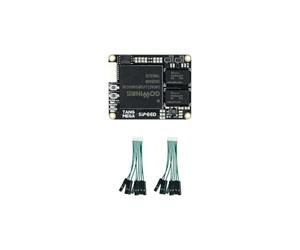 Sipeed Tang Mega 138K Dock Gowin GW5AST FPGA Kit de carte de développement AE350 RISC-V CPU Lut4 Logic Unit, 1 Go DDR3 RAM 128 Mo Flash, port GbE PCIe3 DVI PMOD, pour formation de programmation IDE