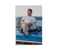 sipfsi Impression sur toile Channing Tatum - Peinture murale moderne - Œuvres d'art d'intérieur - 20 x 30 cm