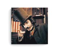 sipfsi Impression sur toile Daniel Day-Lewis - Décoration murale - 40 x 40 cm