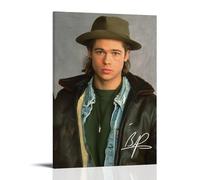 sipfsi Impression sur toile de collection d'acteur Brad Pitt - 40 x 60 cm