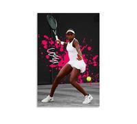 sipfsi Poster imprimé sur toile Coco Gauff Tennis Décoration murale Décoration d'intérieur moderne 30 x 45 cm