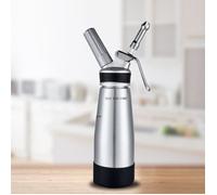 Siphon à chantilly - Inox - 0,5L - Amovible - Professionnel - Accessoire de cuisine