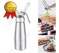 Siphon à Chantilly - Professionnel - 500 ml - Aluminium - 3 douilles - Cuisine