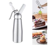 Siphon à Chantilly Professionnel - Bombe 500 ML Crème Fouettée en Métal avec 3X Douille Décoration Appareil pour Cuisine My Mo26831