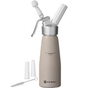 Siphon à chantilly taupe 0,5 L - Hendi 975893