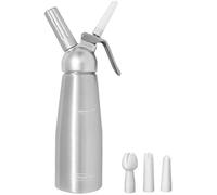 Siphon à Chantilly - ULISEM - 500ml - Acier Inoxydable - Couvercle Rond