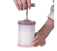 Siphon À Crème Chantilly Manuel - Acier Inoxydable | Distributeur De Crème Fouettée Portable DIY | Fouet Ergonomique Confortable Cuisine Salade Boissons Pâtisserie Maison Usage