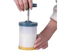 Siphon À Crème Chantilly Manuel - Acier Inoxydable | Distributeur De Crème Fouettée Portable DIY | Fouet Ergonomique Confortable Cuisine Salade Boissons Pâtisserie Maison Usage