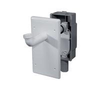 151,120,11.1 encastré GEBERIT Siphon pour lavabo en laiton Blanc Alpin