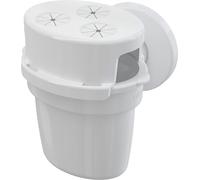 Siphon à entonnoir Alcadrain avec boule pour l'égouttement des condensats et avec le support de tuyau DN32