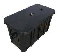 Siphon à graisse commercial avec filtration en 7 étapes, nervures renforcées et double joint en U pour une installation facile dans l'évier de cuisine de restaurant