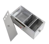 Siphon à graisse commercial pour éviers de cuisine, solution sans odeur pour restaurants, cafés et usines