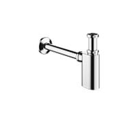 Siphon anti-odeurs Dornbracht 10040970-00 1 1/4", avec rosace Ø 80 mm, chromé