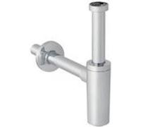 Siphon lavabo en plastique Geberit 32mm chromé 151.034.21.1