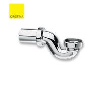 SIPHON BAIGNOIRE RETRO LAITON HORIZONTAL CHROME - CRISTINA ONDYNA VS48051
