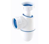 Siphon bi-matière - NICOLL - Easyphon avec joints intégrés - Réglable en hauteur - Sortie J.C. Ø 40 mm