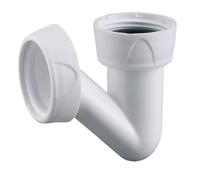 Siphon bidet en PVC D32mm blanc - VALENTIN - 00 618000 001 00