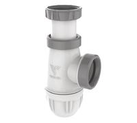 Siphon bouteille réglable Valentin Connectic blanc/gris 40mm