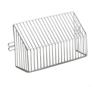 Siphon d'angle en acier inoxydable pour toit, balcon et drainage extérieur - Couvercle de gouttière mural anti-encrassement avec pour feuille (20,5 cm)