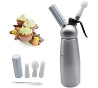 Siphon de cuisine professionnel pour mousses et chantilly siphon de crème batida 500ml aluminium
