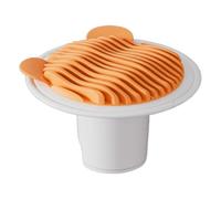 Siphon de douche anti-odeur - Empêche le retour des eaux usées - Noyau de vidange de sol de cave - Pour salle de bain à la maison, balcon, cave, propriétaire, locataire et résidents d'appartement