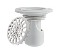 Siphon de douche - Design mini piège à bouteille bloquant les odeurs | Empêche les gaz d'égout avec joint d'eau au sol et bouclier de prévention du refoulement pour baignoires résidentielles