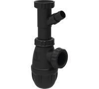 Siphon de lavabo avec prise pour machine à laver ou trop-plein - Diamètre 32 mm - F 1'1/4 - Goodprint - Valentin