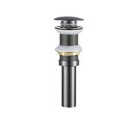 Siphon de Lavabo Brushed Drains Set Brass Siphon P-TRAP Deodorization Bathroom Vanity Basin Pipe Waste With Pop Up Drainer(Grey without)