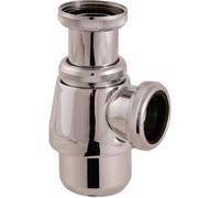 Siphon de lavabo chromé réglable - 1'1/4 - Diamètre 32 mm - Valentin