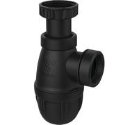 Siphon de lavabo CONNECTIC en matières recy s - Diamètre 32 mm - Réglable 45 à 99 mm - Débit 45 l/min - Goodprint - Valentin