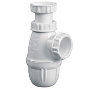 Valentin Siphon bouteille pour vasque blanc 32 mm