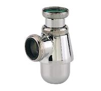 Siphon de lavabo nickelé mat réglable - 11/4 - Ø 32 mm - Valentin