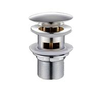 Siphon de lavabo salle bain en laiton, tuyau d'évacuation réglable hauteur, kit tube vidange P for évier Pour Lavabo(Drain with Overflow)