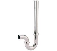 Siphon de machine à laver laiton simple entrée 32 sortie horizontale 45140000800