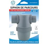 Siphon de parcours PVC D32