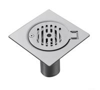 Siphon de pour sol Lock Anti-Odeur 9.8cm Siphon de pour sol Lock | Installation rapide, conception simple, nouvelle construction, rénovation, outil manuel inclus