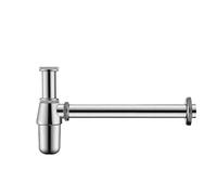 Siphon de salle bain en acier inoxydable, siphon bouteille for lavabo, égout, accessoire cuisine Pour Lavabos
